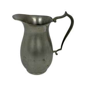 Vintage Woodbury Pewterers Small Pewter Pitcher 7 Inch Rare Collectible